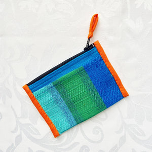 Barefoot handloom purse with zip and two pockets - 5 designs