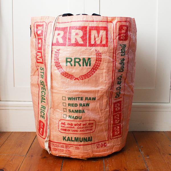 Rice sack laundry bag- 6 variations