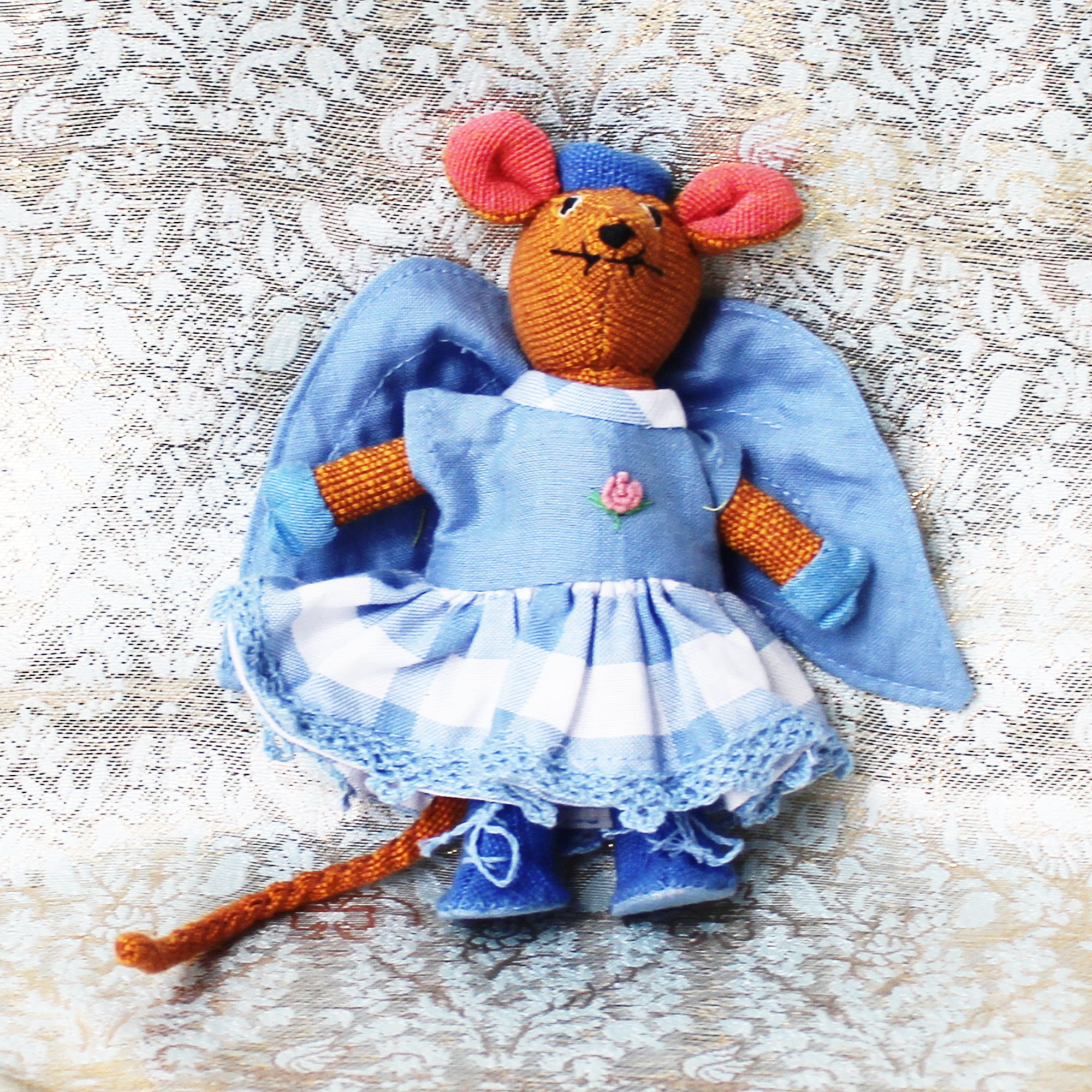 Barefoot festive fairy mice, small - 4 colours