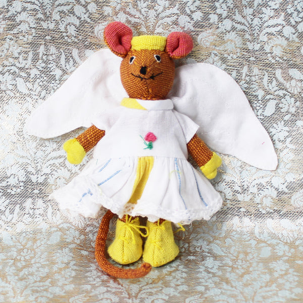 Barefoot festive fairy mice, small - 4 colours