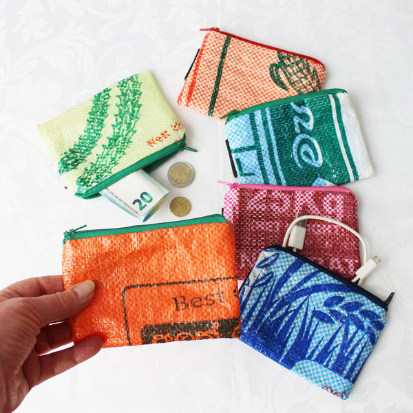 Rice sack purse - 10 designs