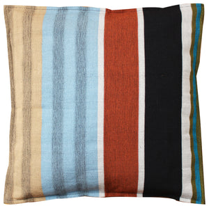 Barefoot handloom cushion cover - nutmeg-clove