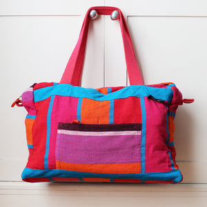 Barefoot handwoven weekend bag, extra large - 4 colours