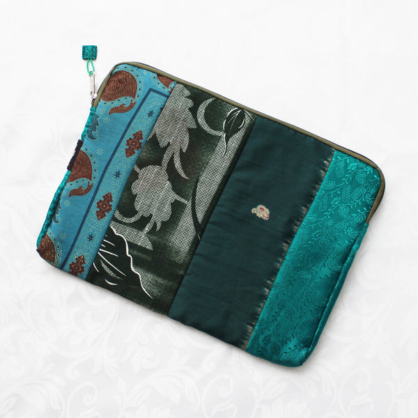 Sari patchwork laptop sleeves - 8 designs