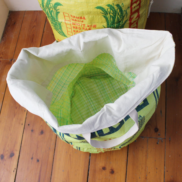 Rice sack laundry bag- 8 colours