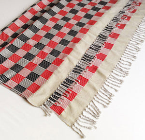 Bed runner, throw or wall hanging - handwoven