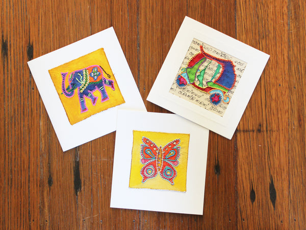 Handmade greetings cards - 7 designs