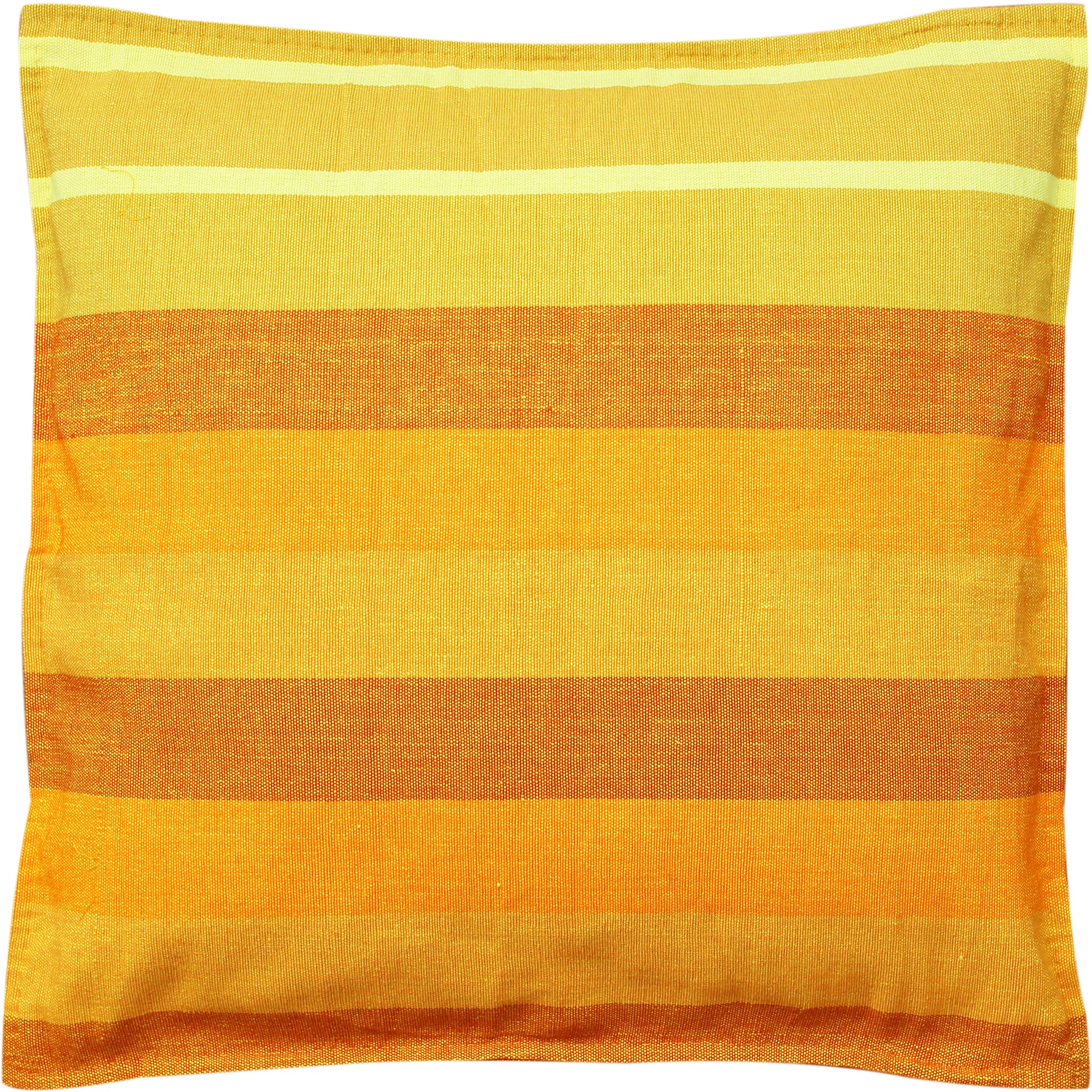Barefoot handloom cushion cover - sunrise