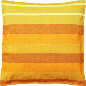 Barefoot handloom cushion cover - sunrise